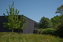 Außenansicht der Landesanstalt für Bienenkunde an der Universtiät Hohenheim